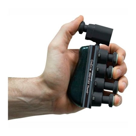 Fabrication Enterprises Digi-Flex Thumb Exerciser, Black, X-Heavy 681453